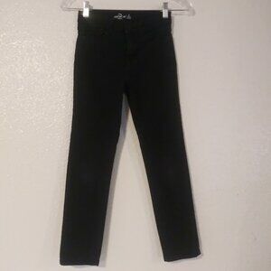 Jordache girls size 8 black skinny jeans